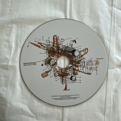 Tahuna Breaks Black, Brown & White  (CD) Disc Only - Image 1 of 4