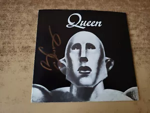 BRIAN MAY AUTOGRAPHED 1980s VG++ Queen We Are The Champions/We Will SLEEVE 45 - Imagen 1 de 3