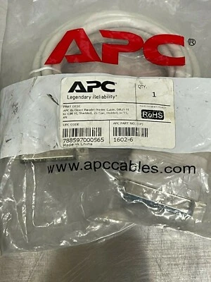 APC 6ft DB25 M - cent3 6 M- Shielded parallel Bi-Directional Printer Cable - Image 1 of 3