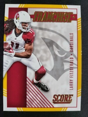 2016 Score Larry Fitzgerald FRANCHISE GOLD card #29 CARDINALS - Image 1 of 2