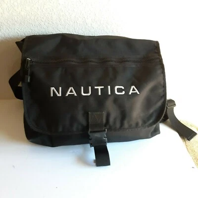 Nautica Bolso Mensajero Tela Balística Impermeable Forro Correa de Hombro Bolsillo Foto 1 de 4