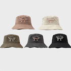 Litery łuk wzór kapelusz rybacki czapka przeciwsłoneczna czapka