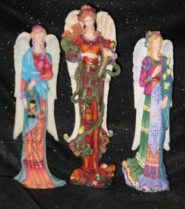 Three (3) Lenox Angels - Angel of Light, Angel of Peace & Harvest Angel 1997, 98 - Picture 1 of 17
