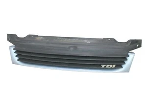 VW T4 Kühlergrill Grill Frontgrill lange Front ohne Emblem Nebioblau LL5Y - Photo 1 sur 10