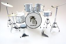 RGM443 Will Champion  Chris Martin Coldplay  Miniature Drum kit