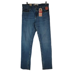 Levi's Boys 502 Regular Taper Fit Performance Jeans 18 Reg 29x29 NWT - Picture 1 of 12