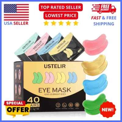 Eye Treatment Patches (40 Pairs) - Reduce Dark Circles, Eye Bags & Fine Lines - Image 1 of 4