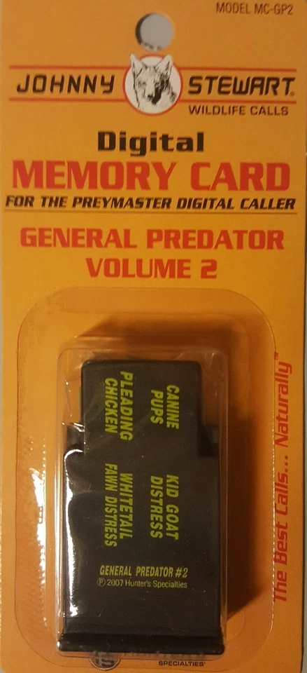 Johnny Stewart Digital Memory Card General Predator Volume 2