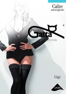 GATTA Gigi 60 Den Opaque Stockings, Matte, Simple Design, Flexible, Non-Slip - Picture 1 of 10