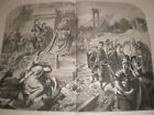 Nero Among the Ruins by Karl Piloty 1874 print ref G