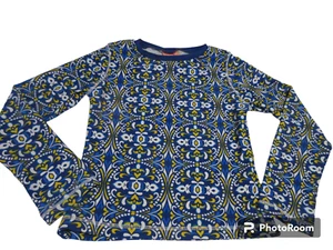 Sz 10 KIDS Boys Tommy Bahama Swim Shirt Top Relax Nylon Long Sleeve Blue Child's - Picture 1 of 9