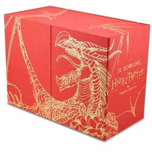 NEW Harry Potter 7 Books Complete Collection Hardback Gift Box Set FREE AU POST! - Bild 1 von 5