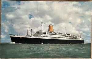 T.S. Bremen Ship at Sea North German Lloyd NGL Flagship Postcard c1930 - Picture 1 of 5