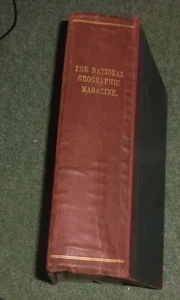 The National Geographic Magazine 1935 Bound Book July to December Vol 68 Antique - Picture 1 of 3