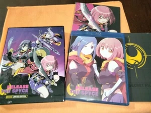 Release the Spyce Complete Series Blu-ray Limited Edition Anime Action Book Card - Foto 1 di 1