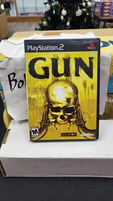 CIB GUN SONY PLAYSTATION 2 PS2 VIDEO GAME COMPLETE IN BOX - Image 1 of 4