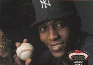 FREE SHIPPING-MINT-1992 Topps Stadium Club Melido Perez #869 PLUS BONUS CARDS - Picture 1 of 1