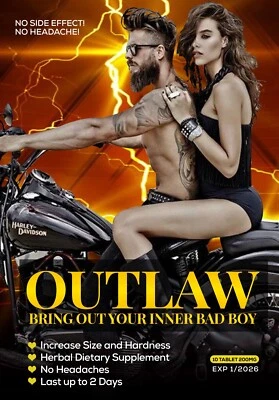 FCUK HER GOOD!!! OUTLAW SEX PILLS FOR AN EXTREME SEX BOOST! BEST ON THE MARKET - Image 1 of 4