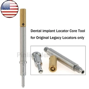 US Dental Universal 3 in 1 Locator Core Tool Metal Carry Place Remove Insert - Picture 1 of 11