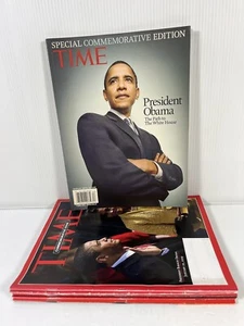 Obama Time Magazine Lot 6 Special Commemoration Issue 2008 2009 - Bild 1 von 12