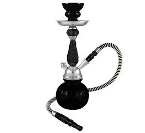 12" Black 1 Hose Hookah Set - Posh by Premium Hookah - FAST SHIPPING - Picture 1 of 4