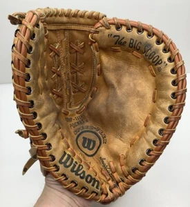 Vintage Wilson A2854 The Big Scoop Right Hand Throw 1st Base Baseball Glove RHT - Picture 1 of 10