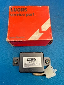 REGULADOR DE VOLTAJE LUCAS NCJ401 PRIMEROS MODELOS HONDA NUEVO Y EN CAJA - Imagen 1 de 3