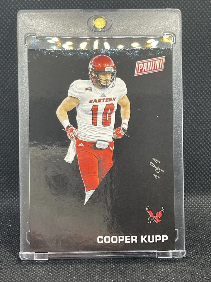 2022 - Panini- Black- Father’s Day Cooper Kupp #38 1/1 - Image 1 of 2
