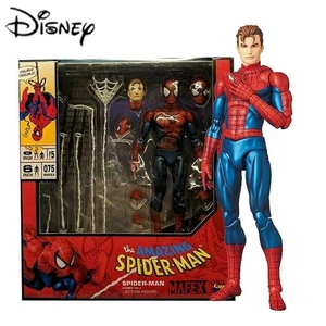 Marvel The Amazing Spider-Man versión de cómic Nuevo juego de caja de figuras de acción Mafex No.075 - Imagen 1 de 14