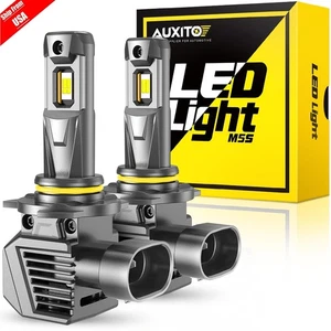 2-10/Set AUXITO 9012 LED Headlight Bulbs Kit High Low Beam 6000K White 5500000LM - Imagen 1 de 25
