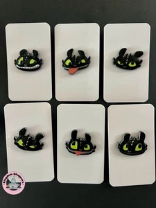 Epic Universe How to Train Your Dragon Many Faces Of Toothless Mystery 6 Pin Set - Picture 1 of 1