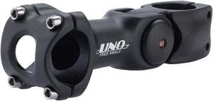 Kalloy 820 Stem - 110mm, 31.8 Clamp, Adjustable, 1 1/8", Aluminum, Black - Picture 1 of 2