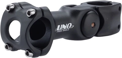 Kalloy 820 Stem - 110mm, 31.8 Clamp, Adjustable, 1 1/8", Aluminum, Black - Image 1 of 2