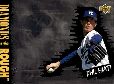 1993 Upper Deck Diamond Gallery #33 Phil Hiatt [GOATCARDS] - Image 1 of 2
