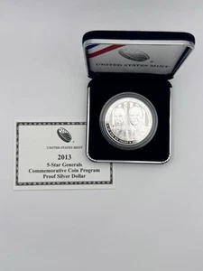 2013-P $1 5-Star Generals Commemorative Silver Dollar UNC OGP - Picture 1 of 4