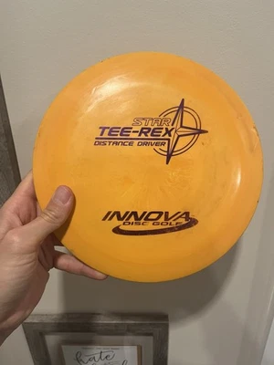 Innova Star PFN Tee Rex 175g Patent #s Orange Purple Foil 🦖OOP/Rare 🦖 - Image 1 of 4