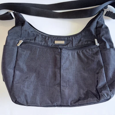 Bolso de Mano Baggalini Negro de Carga Cartera Bandolera de Hombro con Correa Ajustable Foto 1 de 4