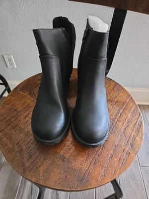 Dirty Laundry Black Bootie Low Heel Size 8.5 New In Box - Image 1 of 4