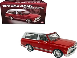 1970 GMC Jimmy Red Metallic with White Top Slammed Custom Limited Edition to 402 - Picture 1 of 5