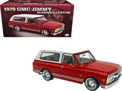 1970 GMC Jimmy Red Metallic with White Top Slammed Custom Limited Edition to 402 - Image 1 of 4