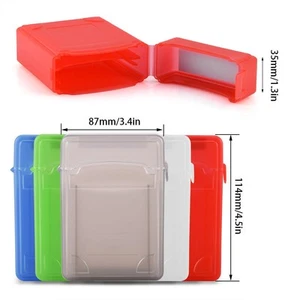 2.5in HDD/SSD Protective Shockproof Case Storage Box Anti Static Label Enclos FY - Afbeelding 1 van 12