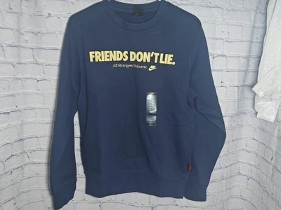 Nike X Stranger Things "Friends Dont Lie" cuello redondo - talla XS para hombre Foto 1 de 4