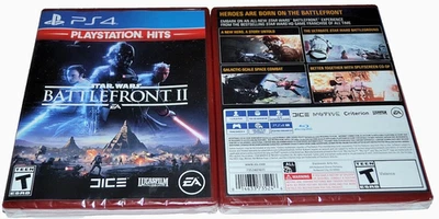 Star Wars Battlefront 2 II Sony PlayStation 4 PS4 EA Disney Lucasfilm New Sealed - Image 1 of 2
