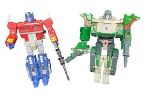 Transformers Classics Optimus Prime Megatron complete Deluxe Ultimate Battle - Picture 1 of 7