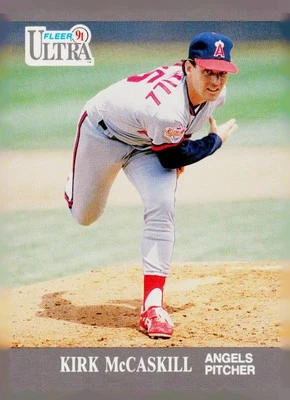 1991 Ultra #50 Kirk McCaskill California Angels - Image 1 of 2