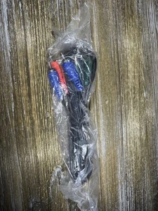6FT COMPONENT VIDEO CABLE 3 RCA RED GREEN BLUE RGB COAXIAL for HDTV DVD VCR COAX - Picture 1 of 2