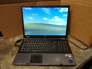 HP Compaq 8710p 17" Laptop Intel C2D 2GB RAM 160GB HDD Windows XP - READ -RR