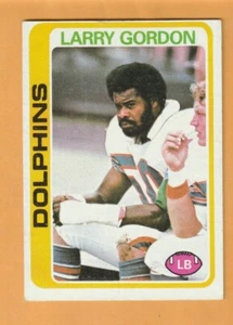 Larry Gordon Miami Dolphins 1978 Topps #202 Arizona State Sun Devils - Imagen 1 de 2