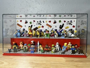 Lego Minifiguren Set * Plus Etui 4070 rot * MUSS GESEHEN tolle Form CMF SELTEN - Bild 1 von 23