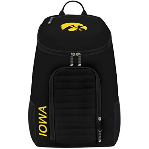 Iowa Hawkeyes "Topliner" Backpack, 19" x 7" x 11" Cover